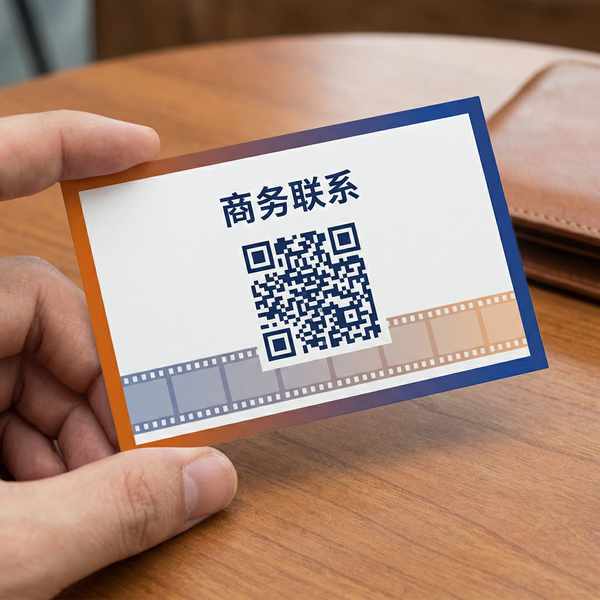 抖音风商务二维码